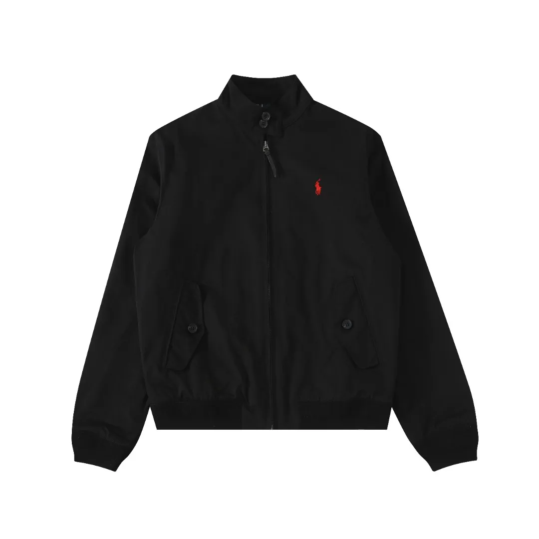P350 #R23 Ralph Lauren polo white lily contract men's and women's old money style old cadre stand collar workwear Harrington jacket item number RL12020 The fabric has a double-layer shin feel and is full of weight! It's not as heavy as a regular jacket, and the ordinary cotton material feels really different. This one is super comfortable, soft and stylish, and has a green plaid interior that has a retro movie fashion feel! The fit is loose but not baggy. The size is just right and not too picky. The dropped shoulder design modifies the shoulder shape without making it look bulky. This silhouette is a style that will never go out of style after being worn for a long time. The upper body is also very durable and recognizable. The loose and reasonable fit can be worn by both men and women, making it easy to create a clean and refreshing youthful look. The embroidery on the chest is all German Oman embroidery fiber with original data. The embroidery process is very particular about using Japanese Tajima machines to ensure exquisite three-dimensional embroidery. That is what I said is different from the ones on the market. The workmanship is loose and can be used by boys and girls!! Color: Black Khaki Navy Blue Army Green Light Blue Size: M L XL XXL Length: 68/70/72/74 Bust: 122/126/130/134 Shoulder width: 53/54/55/56 Sleeve length: 65/66/67/68